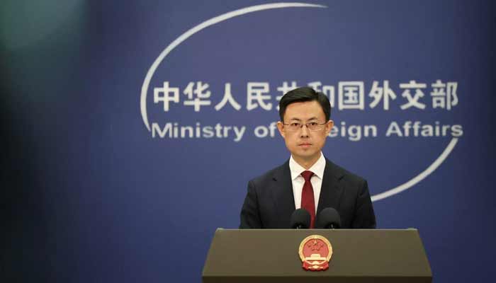 Chinese Foreign Ministry spokesperson Guo Jiakun attends a press conference in Beijing, China January 7, 2025.— Reuters
