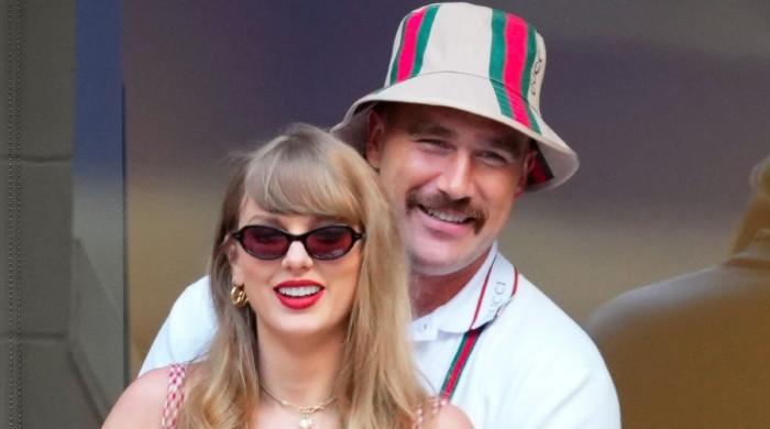 Taylor Swift gets wild over Travis Kelce's new achievement: Watch 