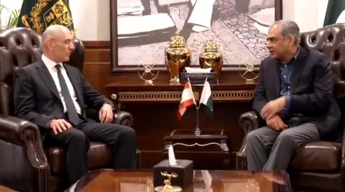 Pakistan, Lebanon vow to strengthen security, intelligence cooperation