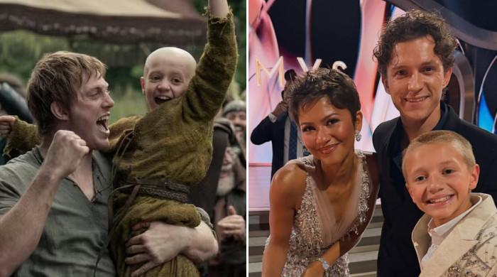 'Knight of Seven Kingdoms' star Dexter Sol Ansell meets Tom Holland, Zendaya