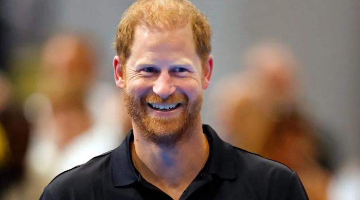 Prince Harry beams in birthday photo shared by his team