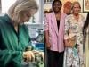 Duchess Sophie brings splash of colour to her meeting with Zambian artists