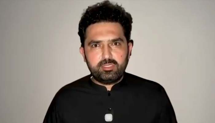 KP CM Sohail Afridi releases a video statement on September 16, 2026. — X/@PTIofficial