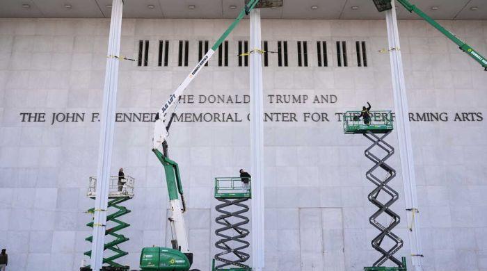 Trump says Kennedy Center will stay closed without renovation unless his name is added back