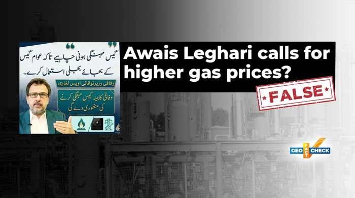 Fact-check: No evidence Awais Leghari called for higher gas prices