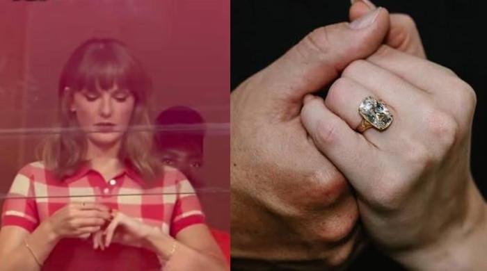 Taylor Swift sparks fan frenzy with wedding ring moment at Travis Kelce's game