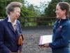 Princess Anne honours equine lecturer Leah Crook with special coaching award