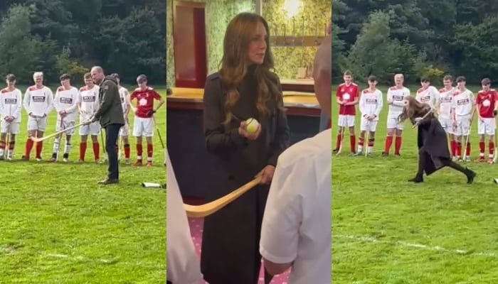 Princess Kate stuns in sporty clash with Prince William: Watch