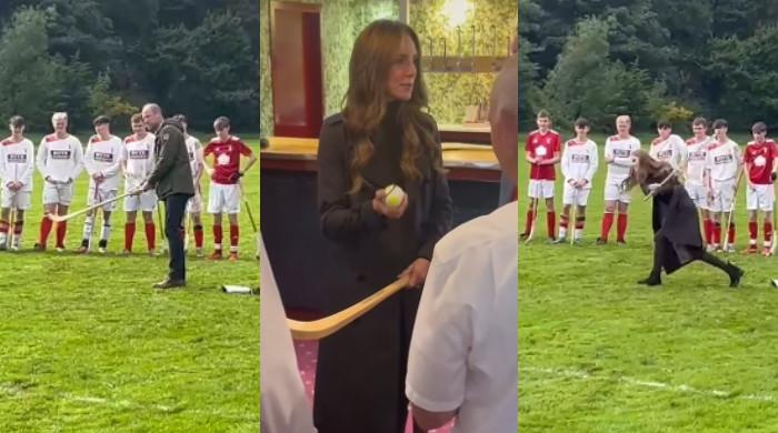 Princess Kate stuns in sporty clash with Prince William: Watch