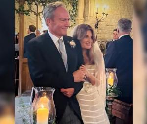 WATCH: Jemima Goldsmith shares cherished moments from wedding with O'Reilly