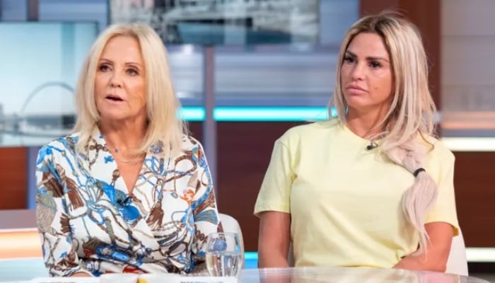 The health update comes after Katie previously shared her concerns over her mothers health, saying she feared she could die