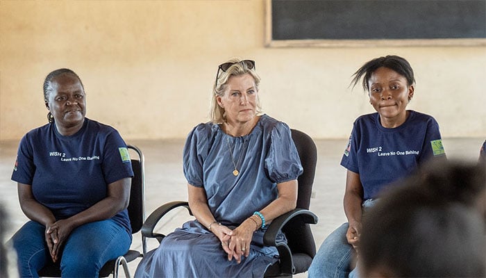 Duchess Sophie explores fight against domestic violence in last engagement