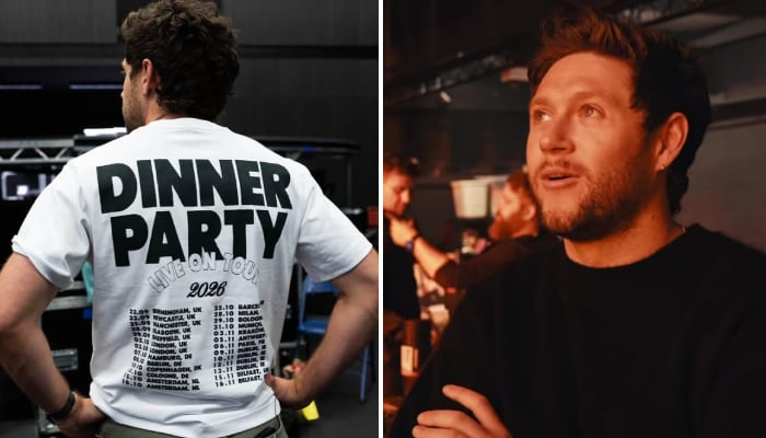 Horan, 33, shares his reaction to seeing the stage for the first time