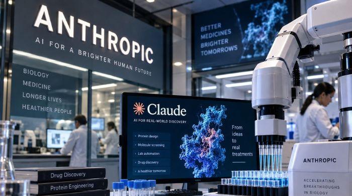 Anthropic builds lab where Claude will run biology experiments as AI drug race heats up