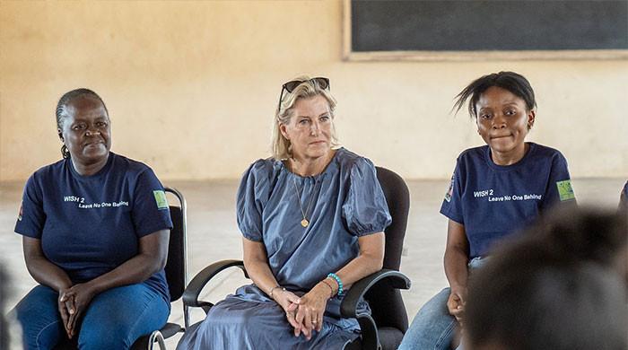 Duchess Sophie explores fight against domestic violence in last engagement