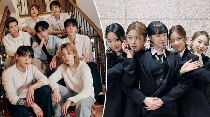 BTS, LE SSERAFIM send fans into a frenzy with sweet backstage photo