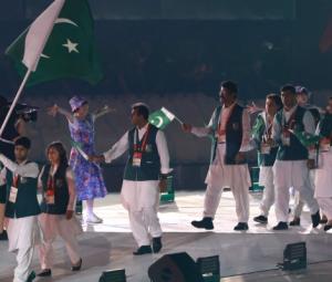 Fatima Sana, Noor Zaman lead Pakistan at Asian Games opening ceremony