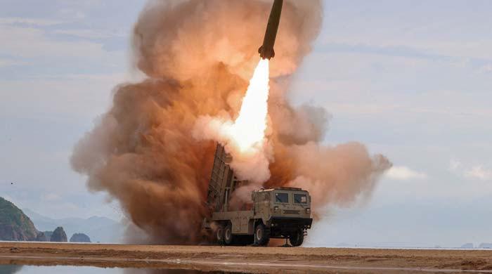 North Korea fires two missiles off east coast in three hours