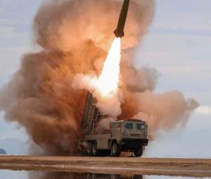 North Korea fires two missiles off east coast in three hours