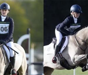 Zara Tindall becomes proud spectator as Mia takes on Blenheim showjumping course