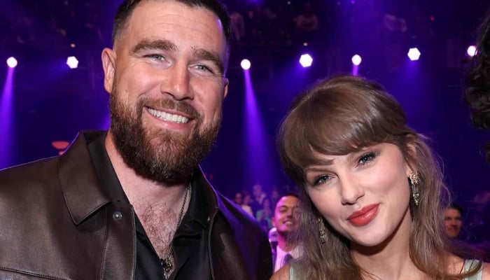 Taylor Swift, Travis Kelce celebrate Patrick Mahomess birthday with PDA