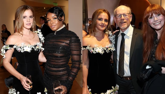 Emma Watson joins Cynthia Erivo for star studded Hollywood night