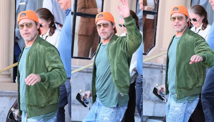 Brad Pitt brings back a 90s style at film festival