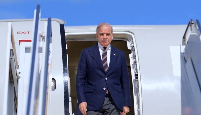 PM Shehbaz Sharif reaches New York ahead of UNGA address