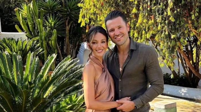 Michelle Keegan enjoys Celine Dion concert during Paris getaway