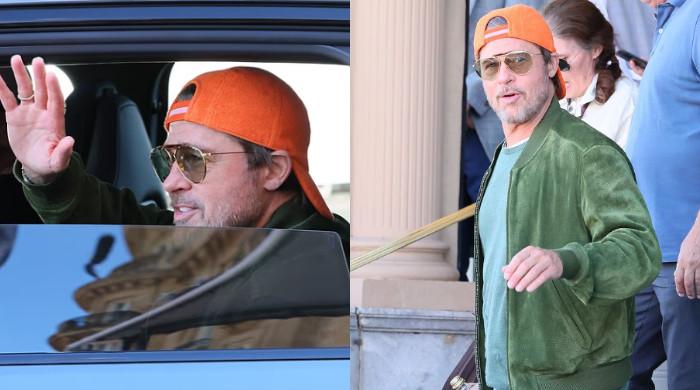 Brad Pitt brings back a 90s style at film festival