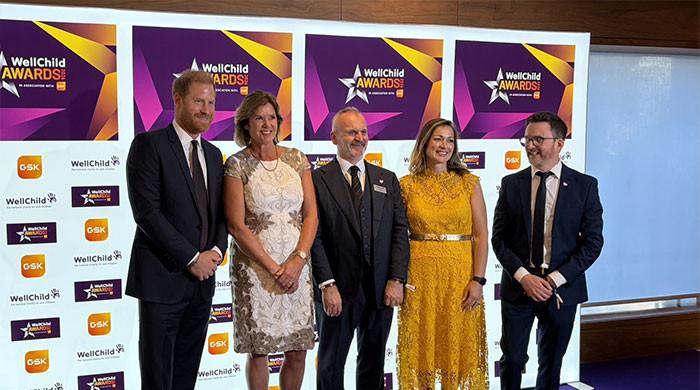 Prince Harry meets inspirational WellChild winners ahead of emotional awards night
