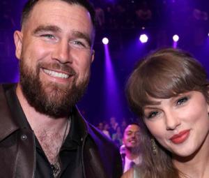 Taylor Swift, Travis Kelce celebrate Patrick Mahomes's birthday with PDA