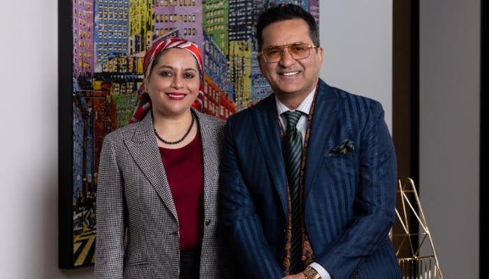 Ansir Junaid and Sufia Junaid pictured in this undated image. — Reporter