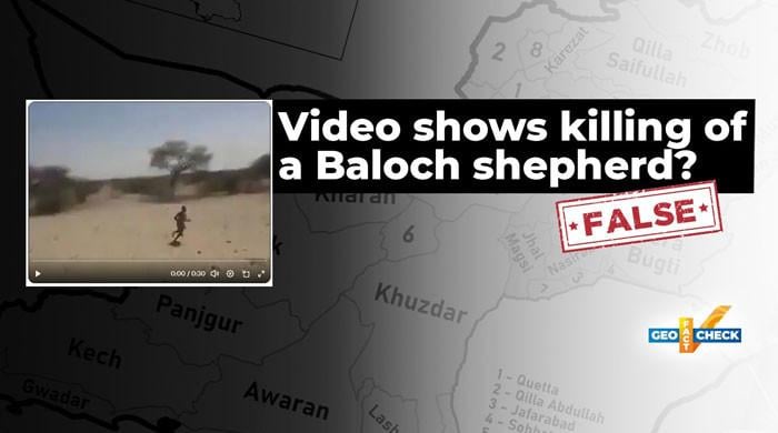 Fact-check: Video from Niger falsely presented as killing of Baloch shepherd