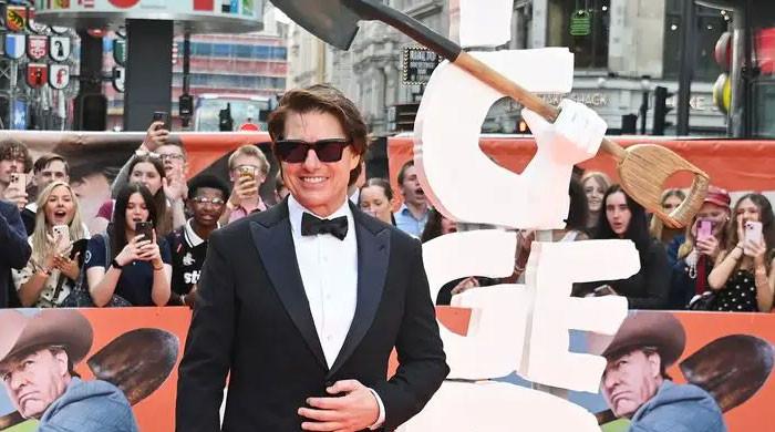 Tom Cruise beats Prince William and Kate to the red carpet at Digger premiere