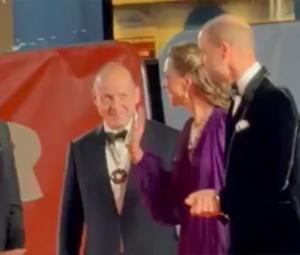 Princess Kate makes red-carpet return in purple alongside Prince William
