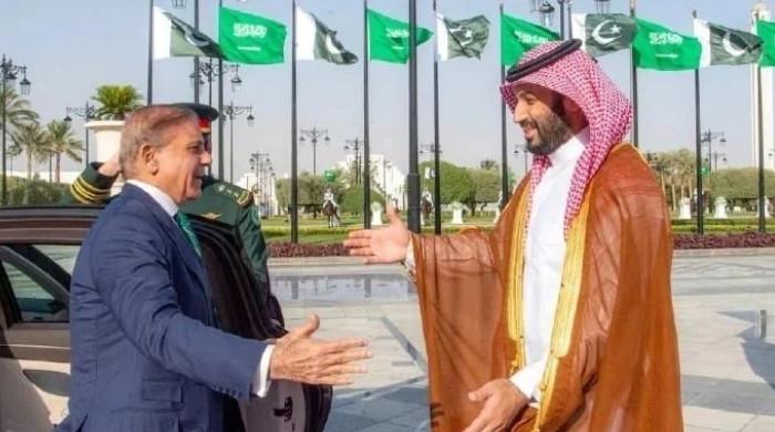 PM Shehbaz reiterates 'unwavering' support for Saudi Arabia's security