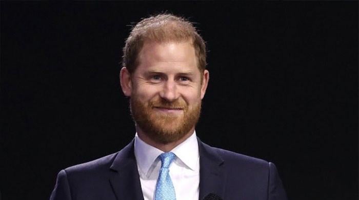 Prince Harry's witty comeback after AI interrupts his major speech