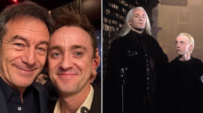 Tom Felton receives sweet birthday wish from 'Harry Potter' dad Jason Isaacs