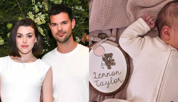 Taylor Lautner, wife Tay welcome first child together