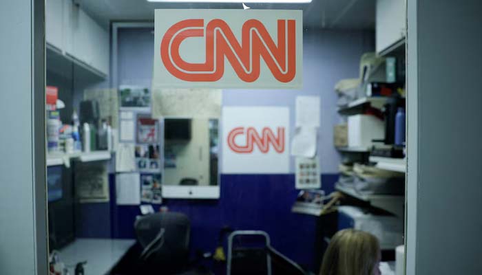 The CNN booth at the White House after US President Donald Trump announced he would ban CNN, MS NOW, and Politico from the White House in Washington, DC, US, September 18, 2026. — Reuters