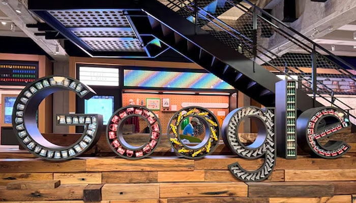 Google logo is displayed at Googles headquarters in New York City, US, July 1, 2026. — Reuters