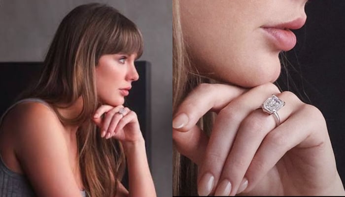 Taylor Swift’s new cover connected to her engagement ring?
