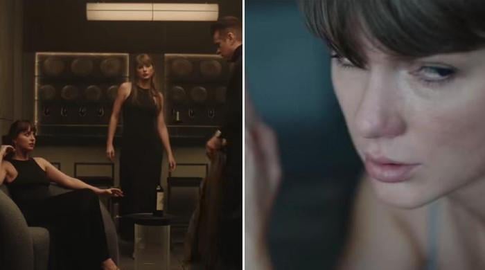Taylor Swift teases 'Patient Zero' video with Dakota Johnson, Colin Farrell