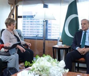 IMF chief hails Pakistan's reform efforts as Shehbaz vows to stay the course