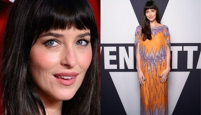 Dakota Johnsons red carpet look sparks plastic surgery debate