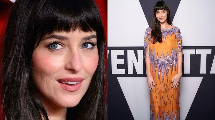 Dakota Johnson's red carpet look sparks plastic surgery debate