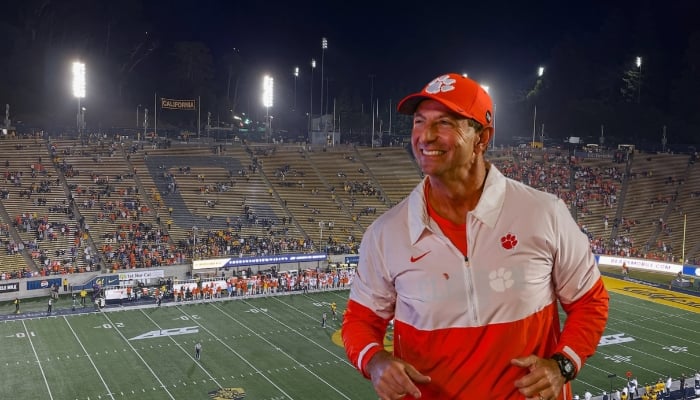 Dabo Swinney lauds Clemsons toughness after 24-10 win over Bears