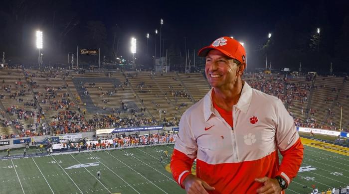 Dabo Swinney lauds Clemson's toughness after 24-10 win over Bears