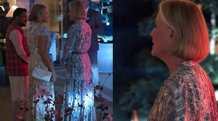 Duchess Sophie makes romantic statement in paisley dress for India charity ball